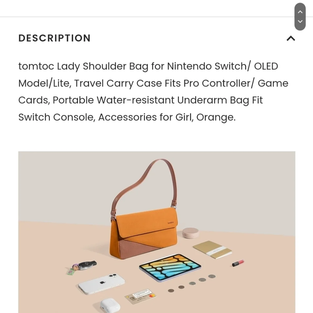 Tomtoc lady shoulder